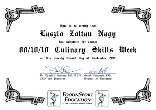 CSW Certificate Laszlo Zoltan Nagy